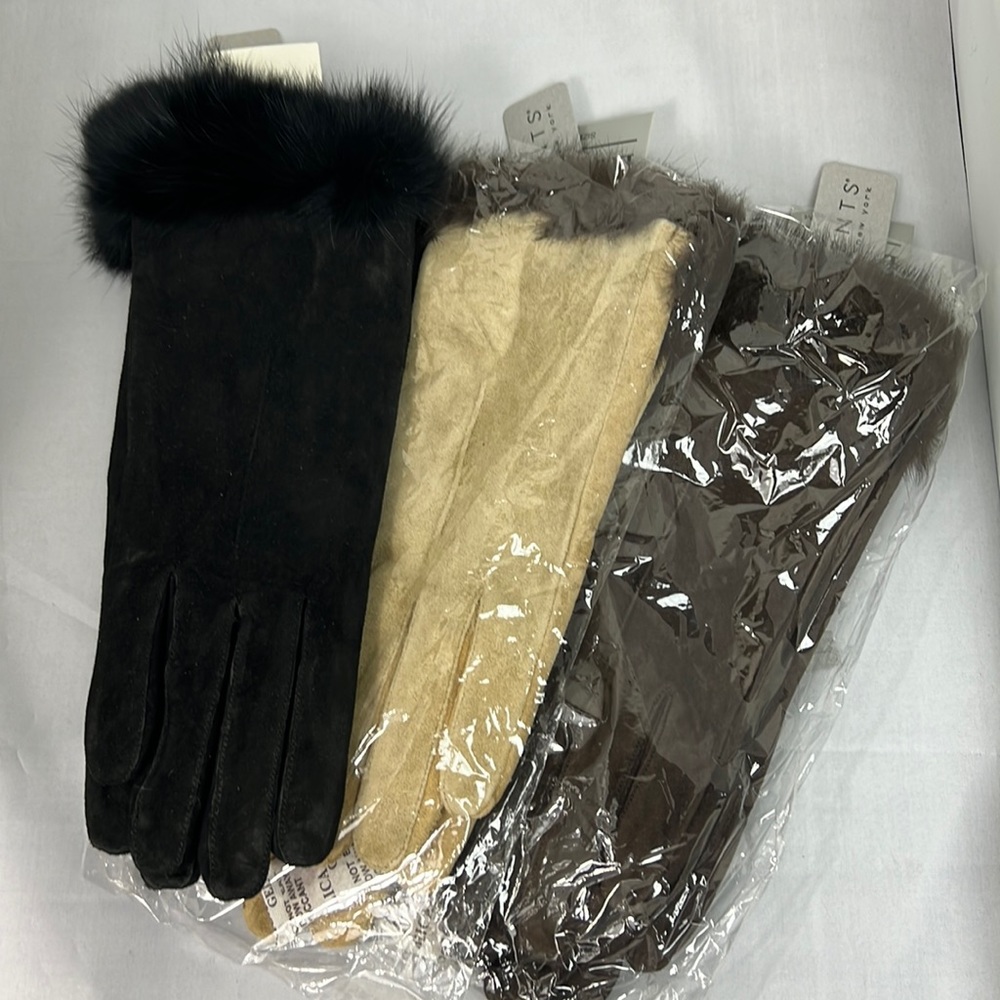 Genuine leather gloves